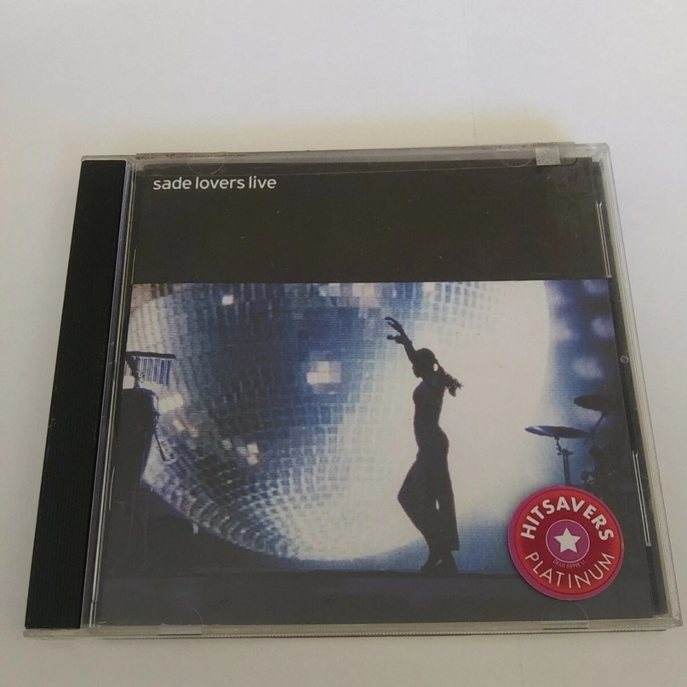 Lovers Live SADE CD Soul Calming Relaxing Love